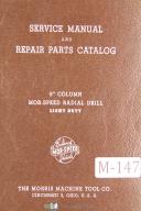 Morris-Morris 11\" Column Mor-Speed Radial Drill Service & Parts Manual Year (1929)-11\" Column-01